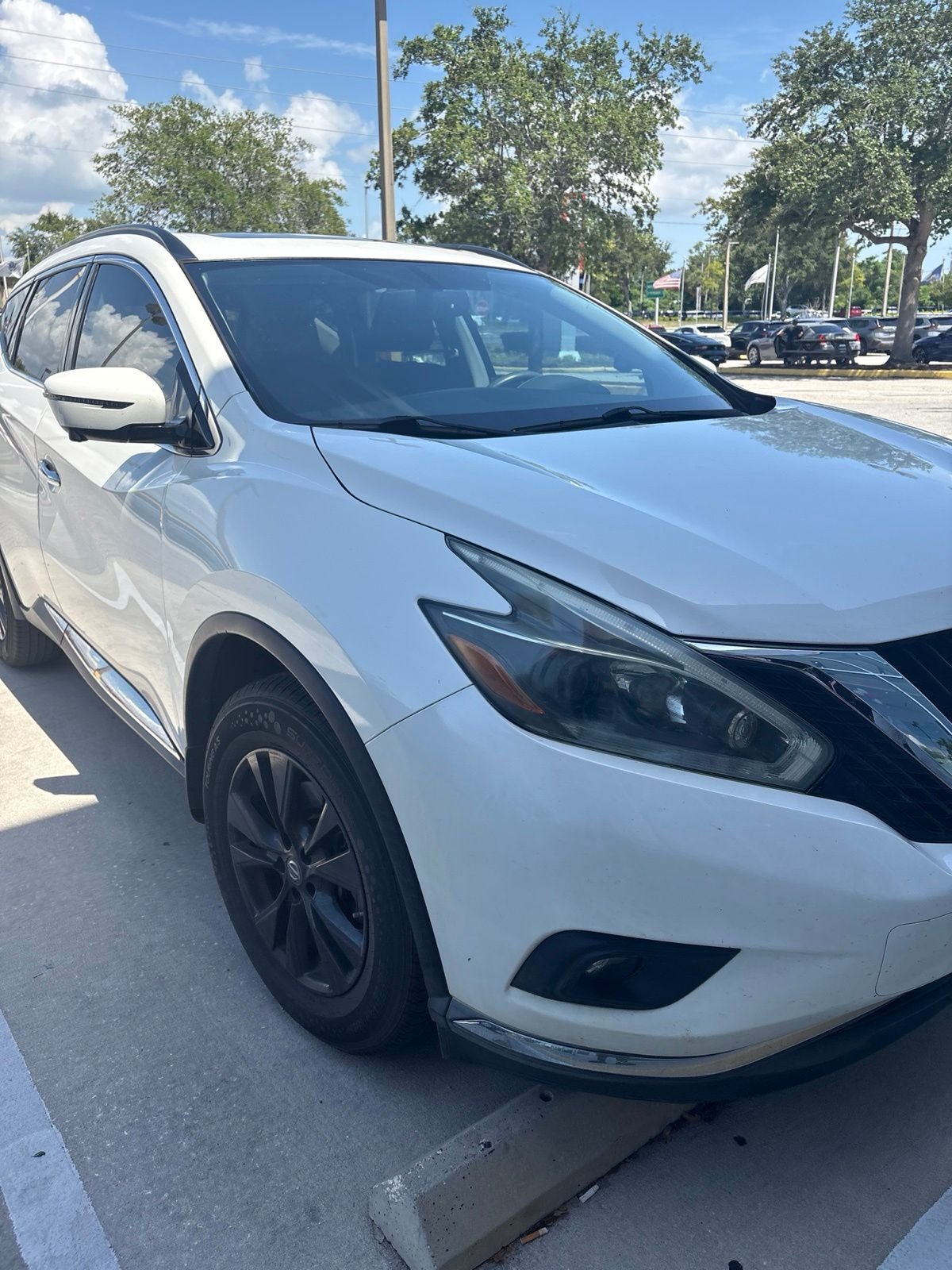 Used 2018 White Nissan SV image 4
