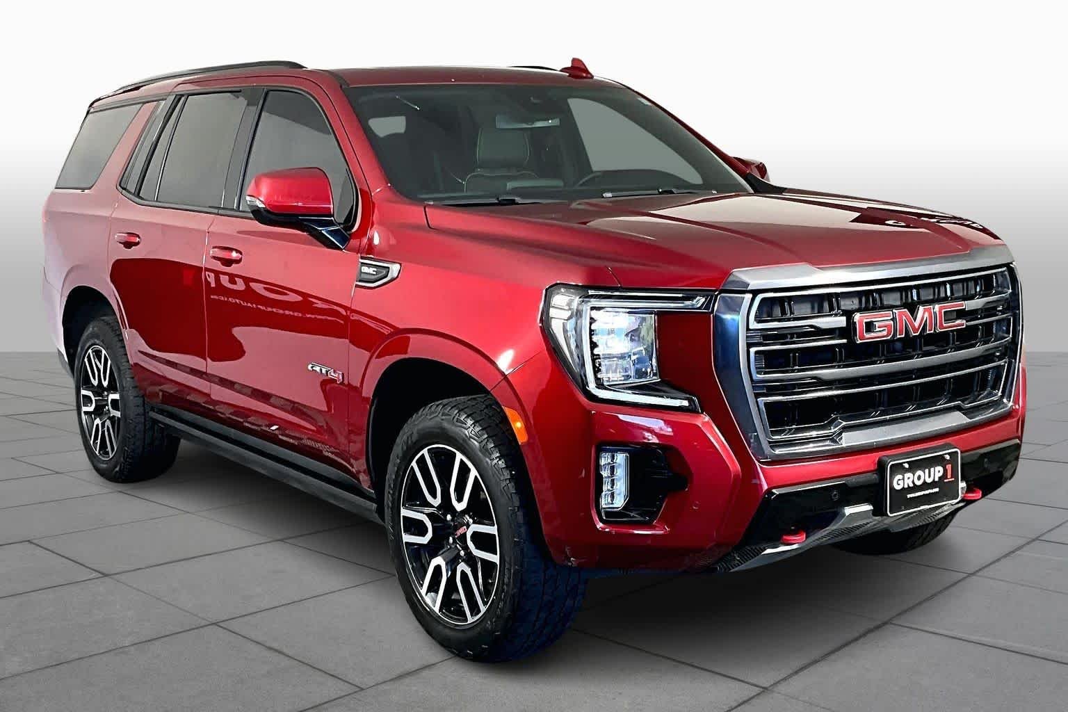Used 2023 Volcanic Red Tintcoat GMC AT4 image 3