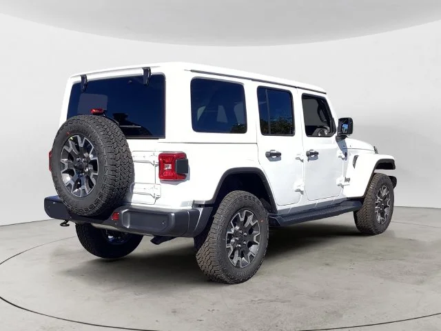 New 2027 Bright White Jeep 4-DOOR SAHARA image 6