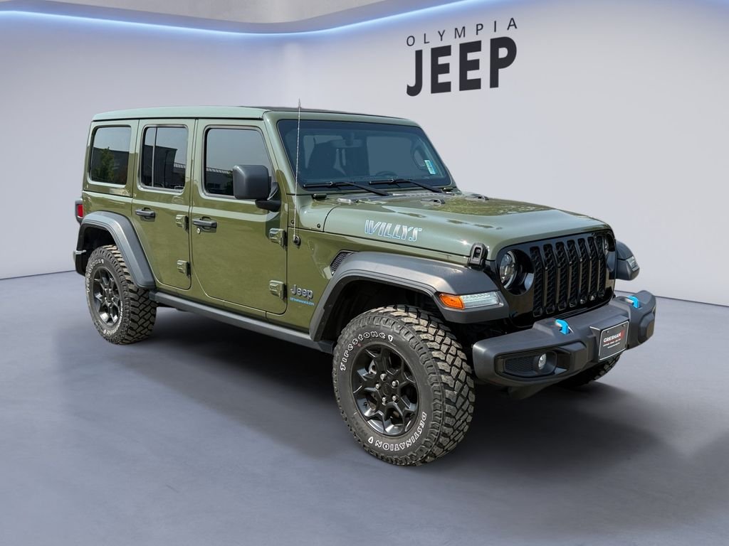 Used 2023 Green Jeep Willys 4xe image 5