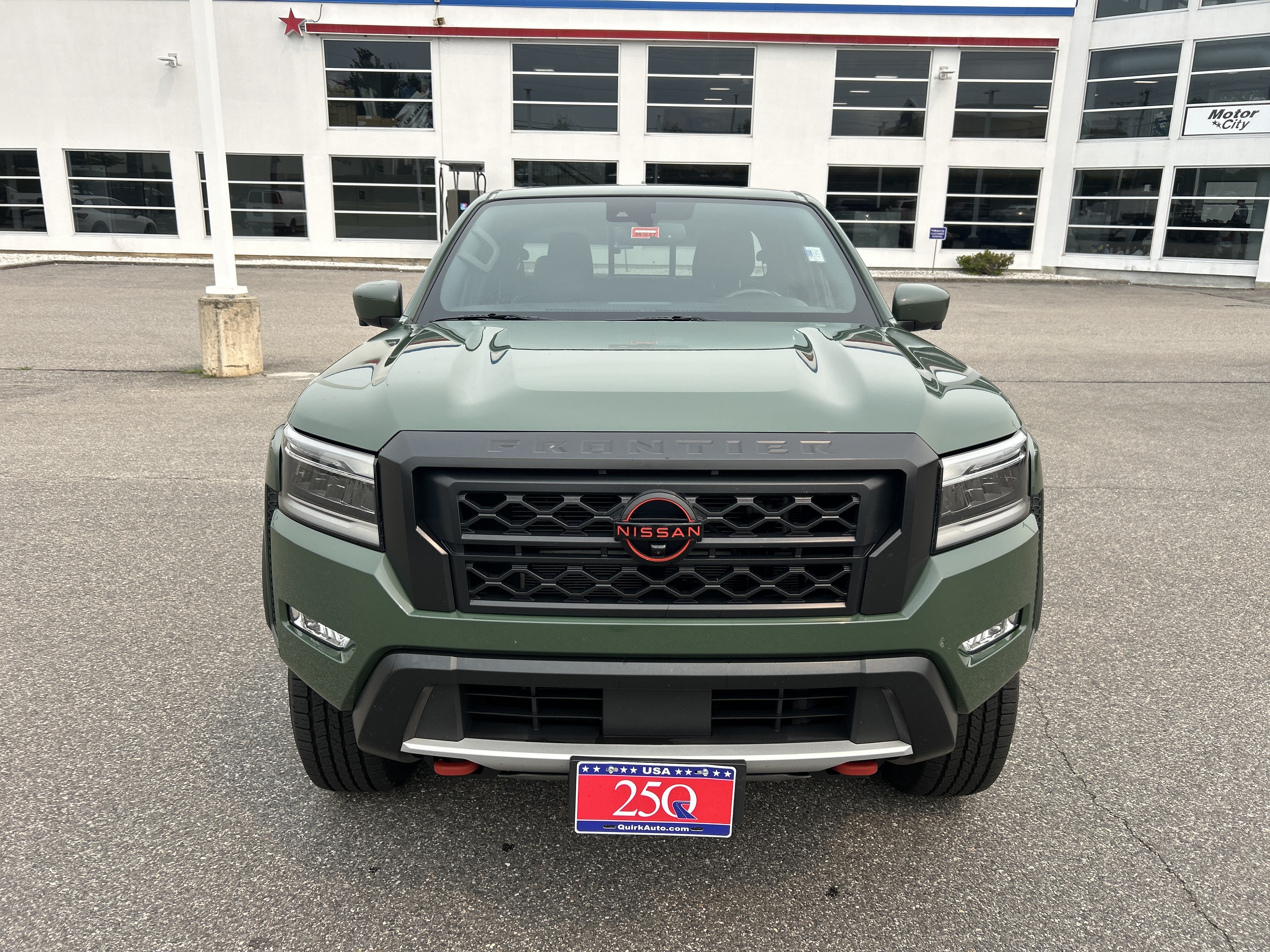 Used 2022 Tactical Green Metallic Nissan PRO-4X image 3