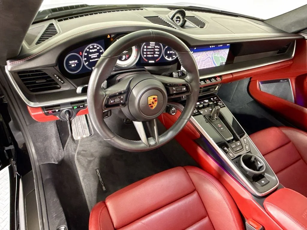 Used 2021 Jet Black Porsche Turbo S image 4