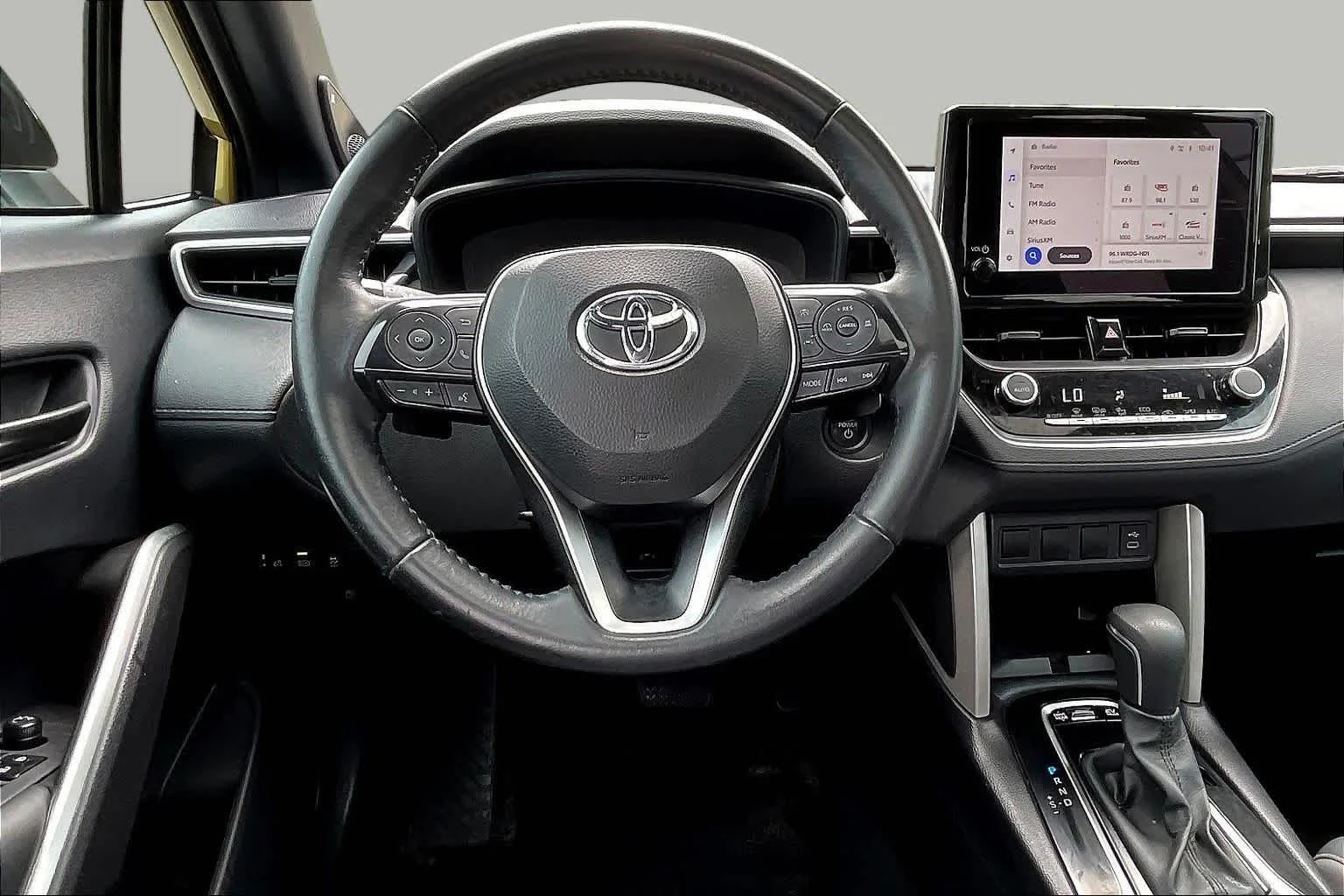 Used 2024 Acidic Blast/Jet Black Toyota Hybrid SE image 6