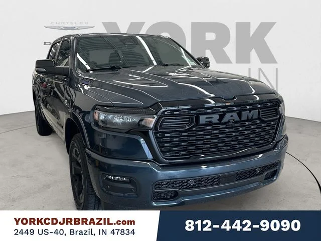 New 2026 Forged Blue Metallic Exterior Paint RAM Big Horn/Lone Star image 7