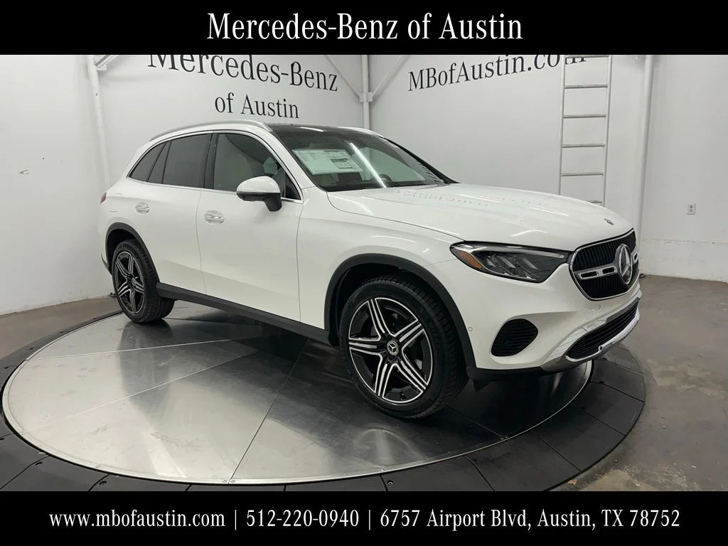 New 2027 White Mercedes-Benz GLC 300 image 1
