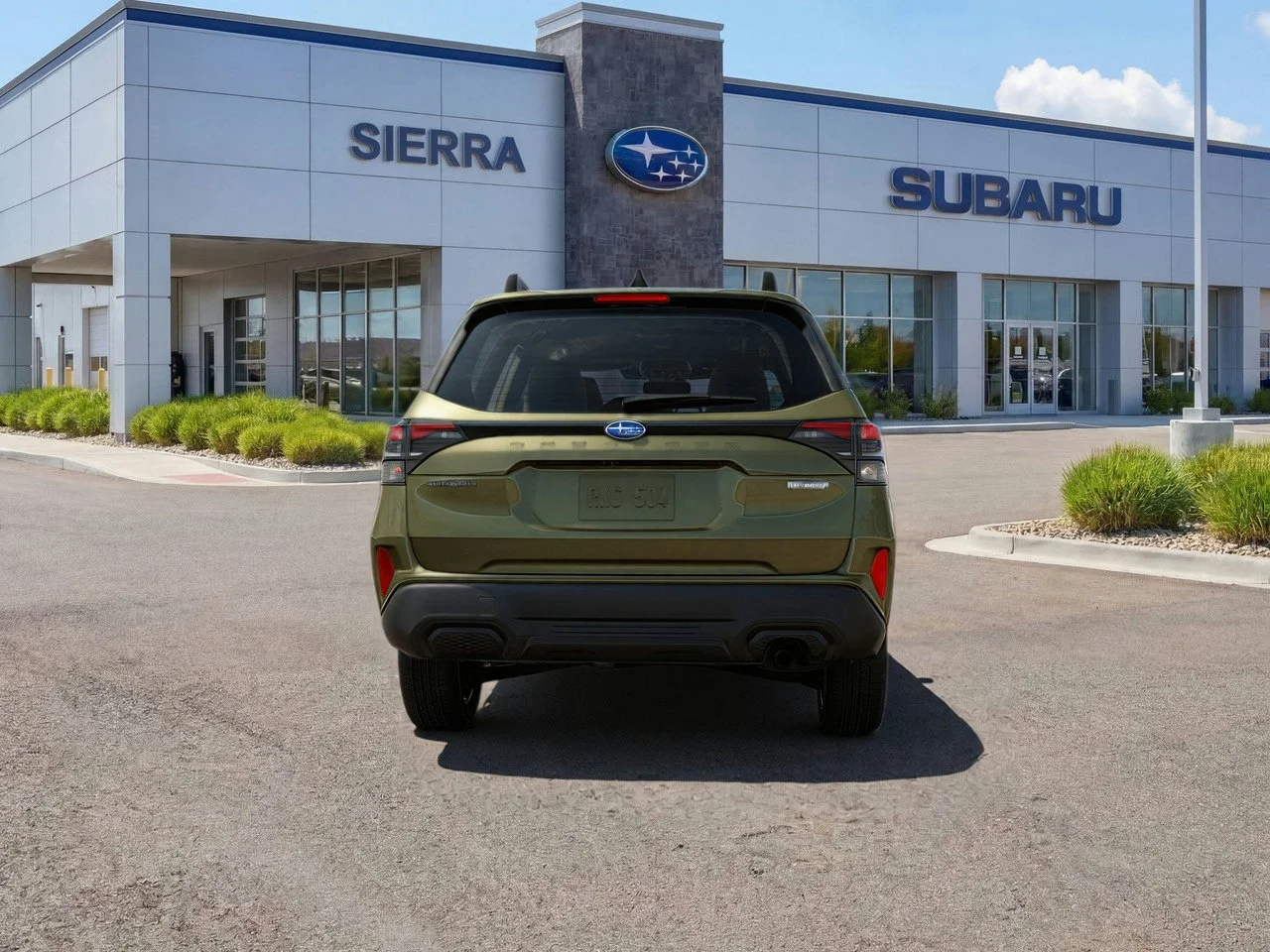 New 2026 AUTUMN GREEN METALLIC Subaru Premium Hybrid image 9