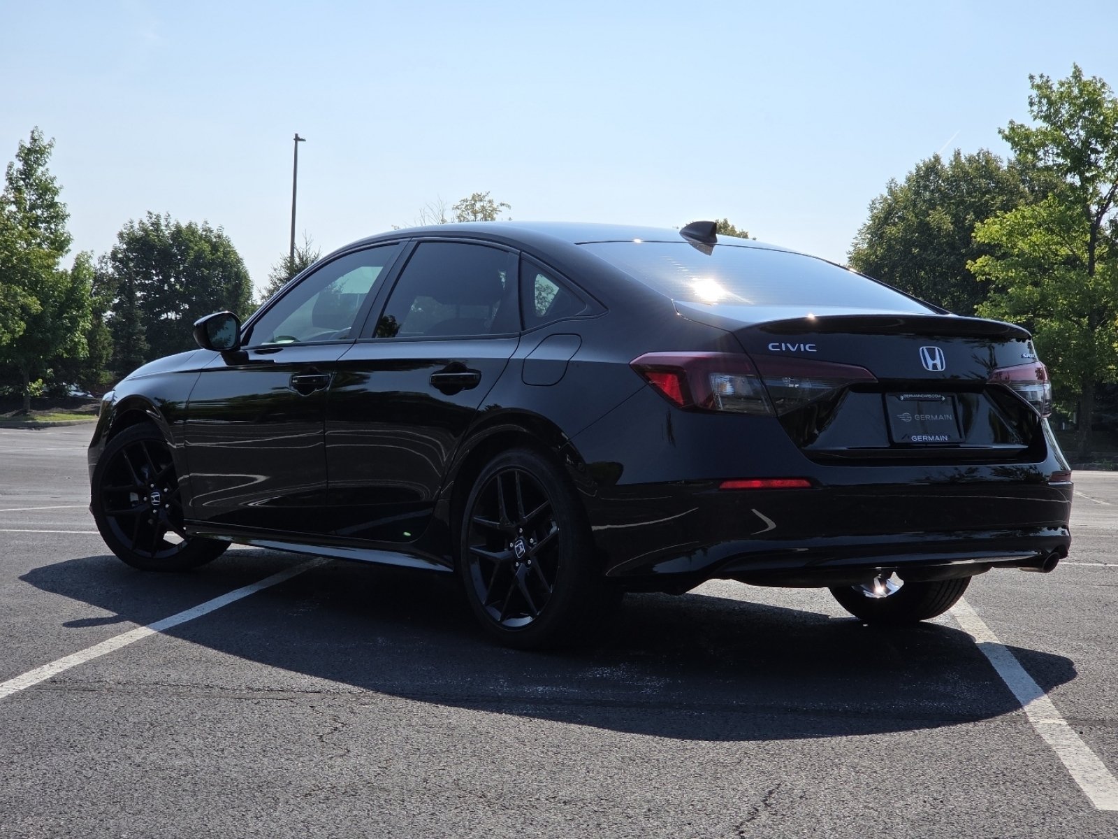 Certified Used 2025 Crystal Black Pearl Honda Sport image 19