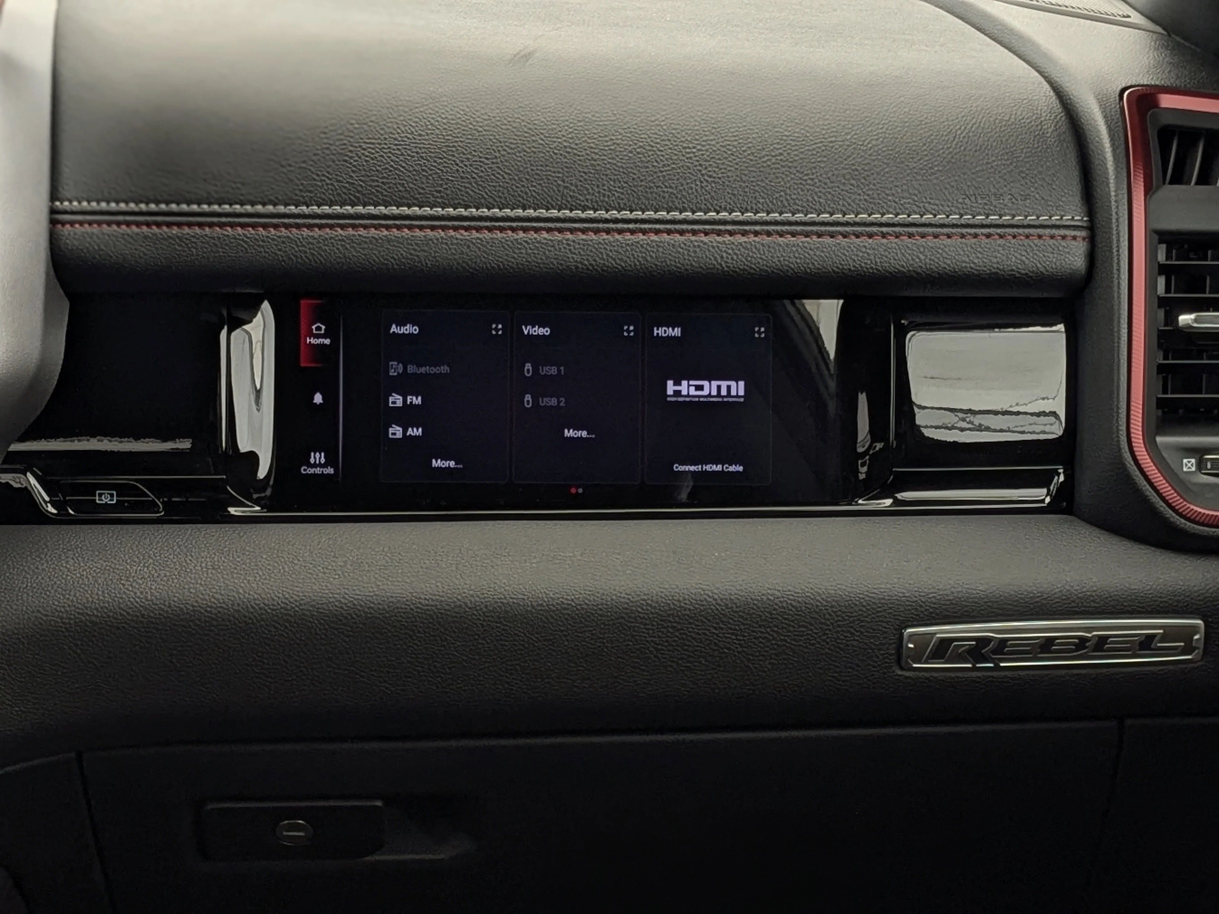 New 2026 Blue RAM Rebel - - Rebel Level 2 Equip Grp - Dual?Pane Panoramic Sunroof - Luxury Leather?Faced Seats - 3.0L image 29