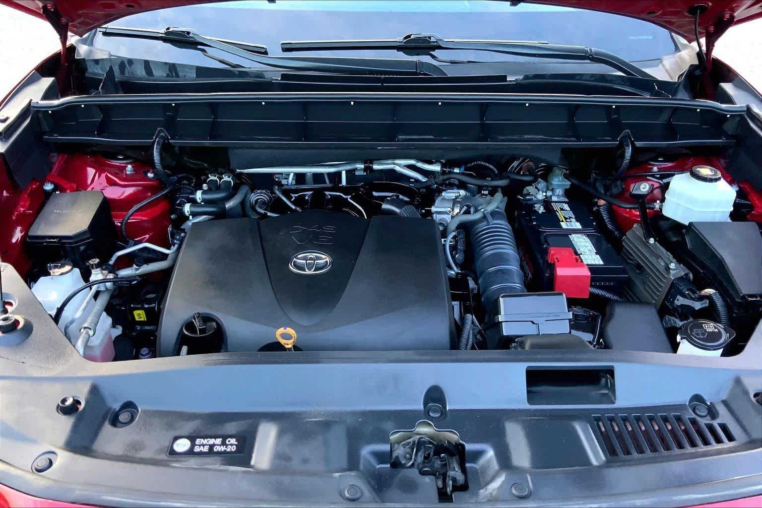 Used 2022 Ruby Flare Pearl Toyota LE image 31