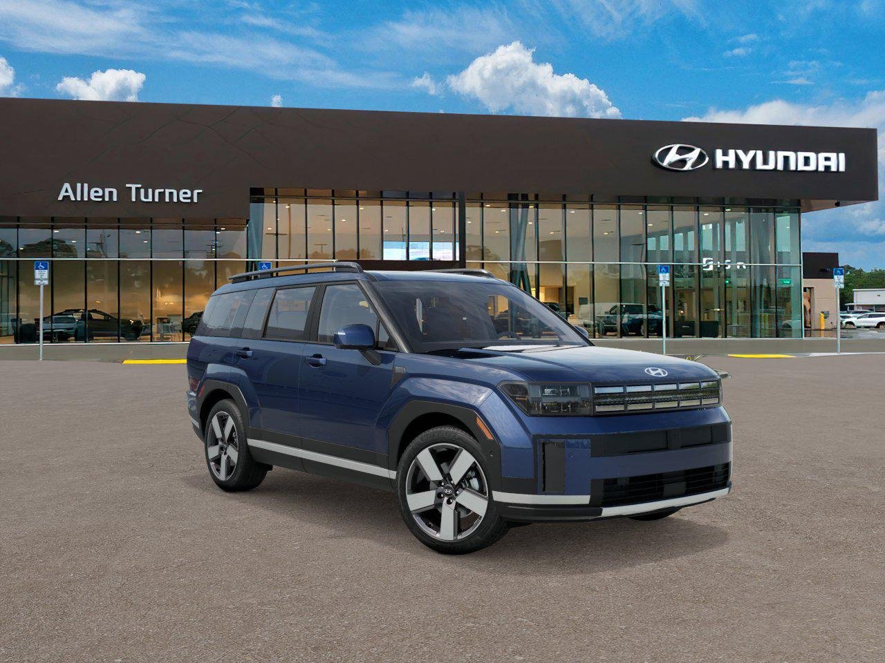 New 2027 Atlantis Blue Hyundai Limited FWD image 2