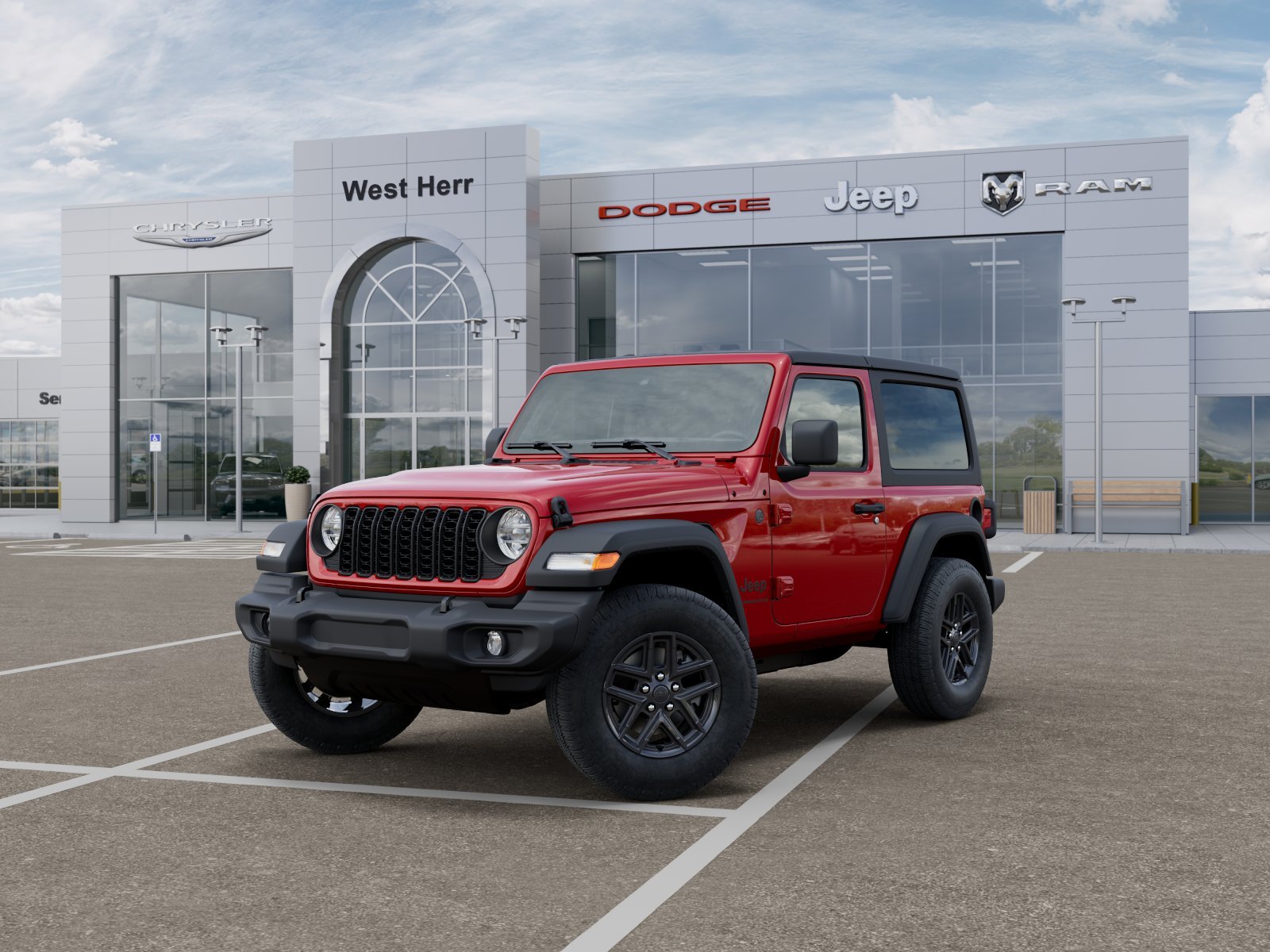 New 2026 Firecracker Red Clearcoat Jeep Sport S image 13