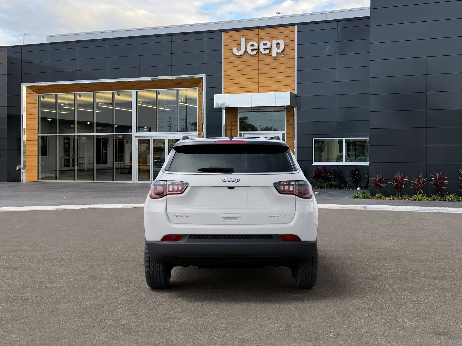 New 2026 Bright White Clear-Coat Exterior Paint Jeep Limited image 7