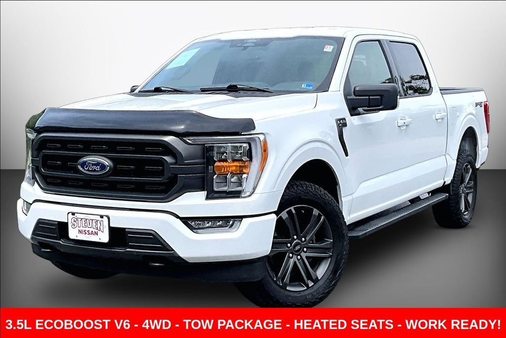 Used 2022 White Ford XLT image 3