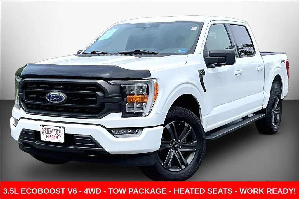 Used 2022 White Ford XLT image 3