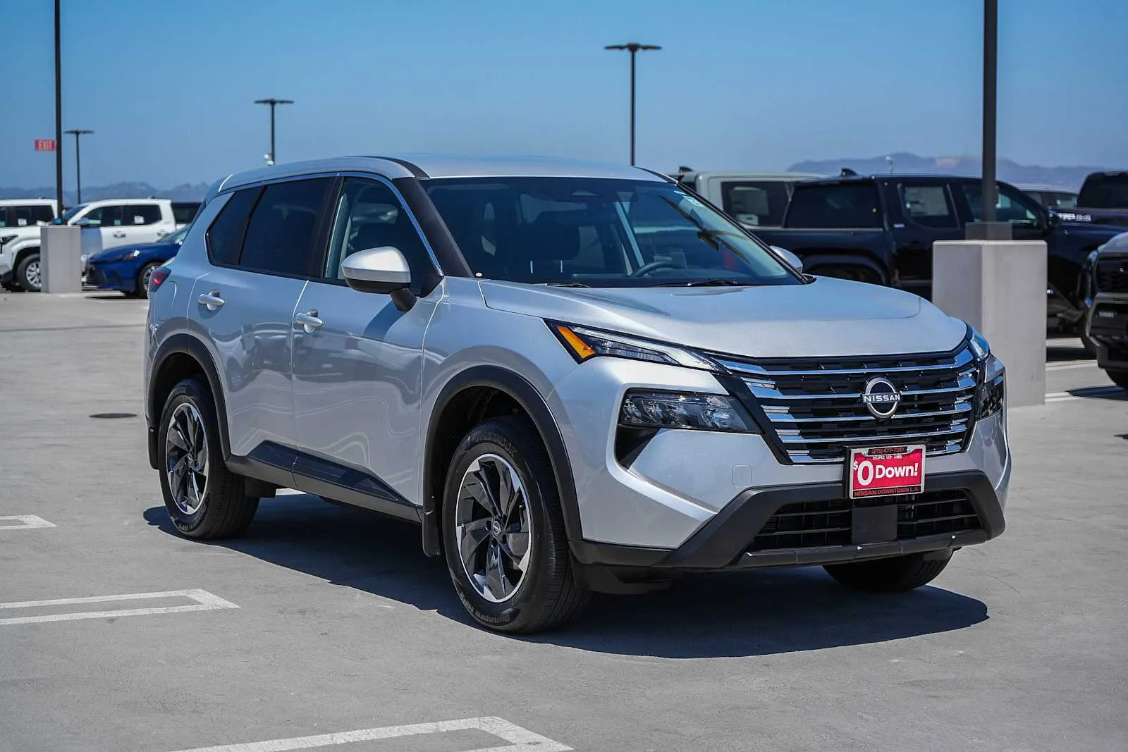 Used 2025 Brilliant Silver Metallic Nissan SV image 3