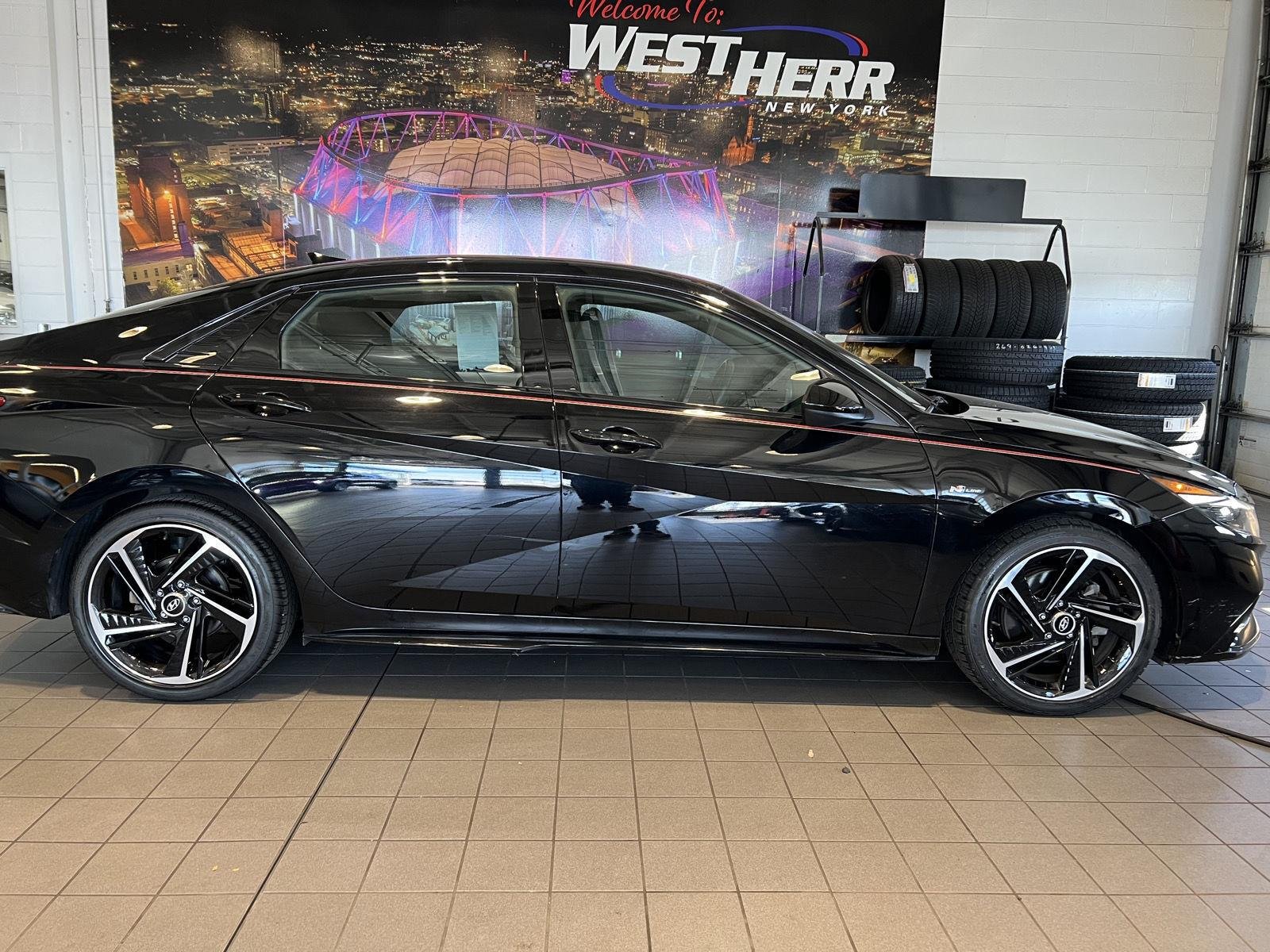 Used 2023 Onyx Black Hyundai N Line image 8