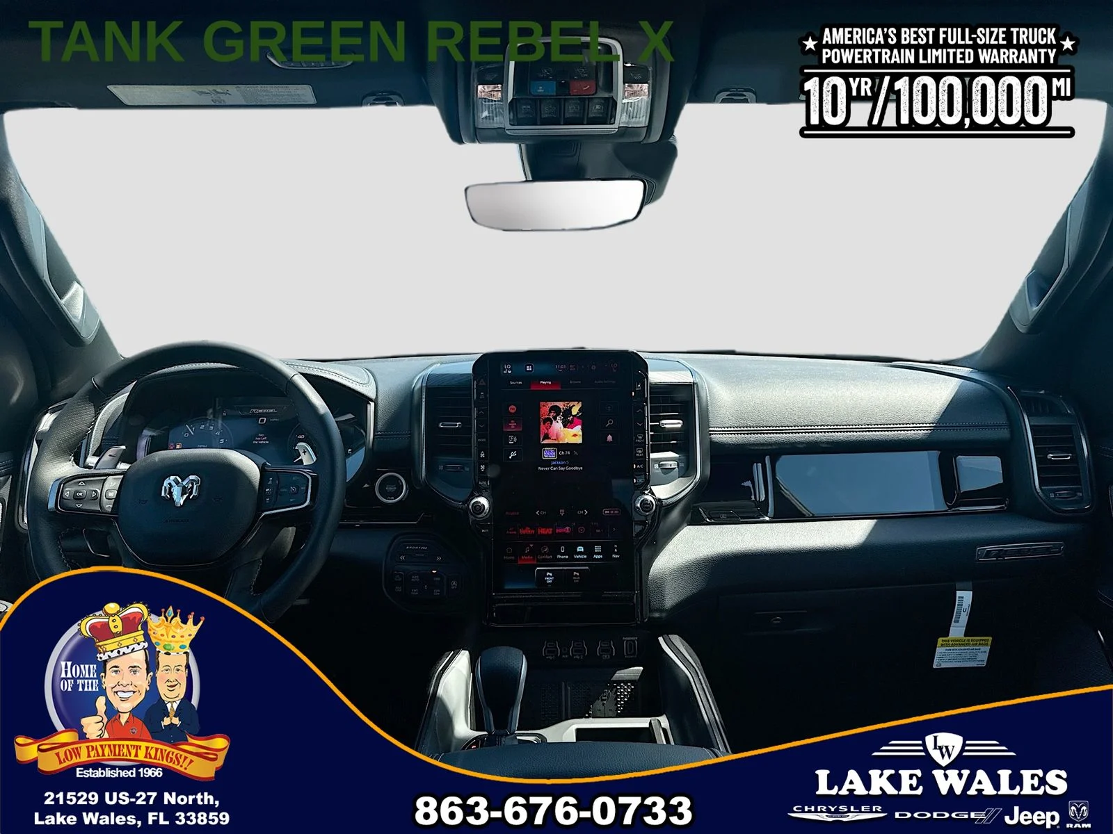 New 2026 Tank Exterior Paint RAM REBEL image 23