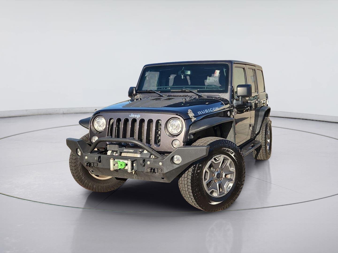 2017 Jeep Wrangler Unlimited Rubicon 4x4 Gray at Mac Haik CDJR North Houston