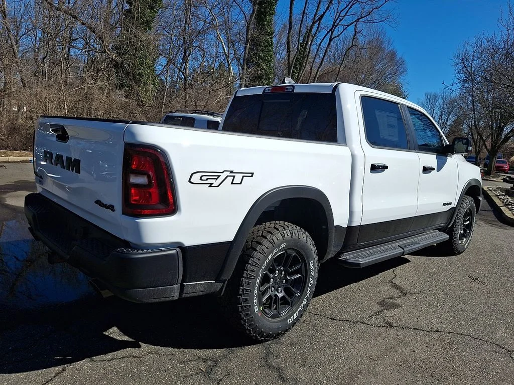 New 2026 Bright White Clear-Coat Exterior Paint RAM Rebel image 4