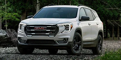 Used 2024 Blue GMC SLE AWD image 1