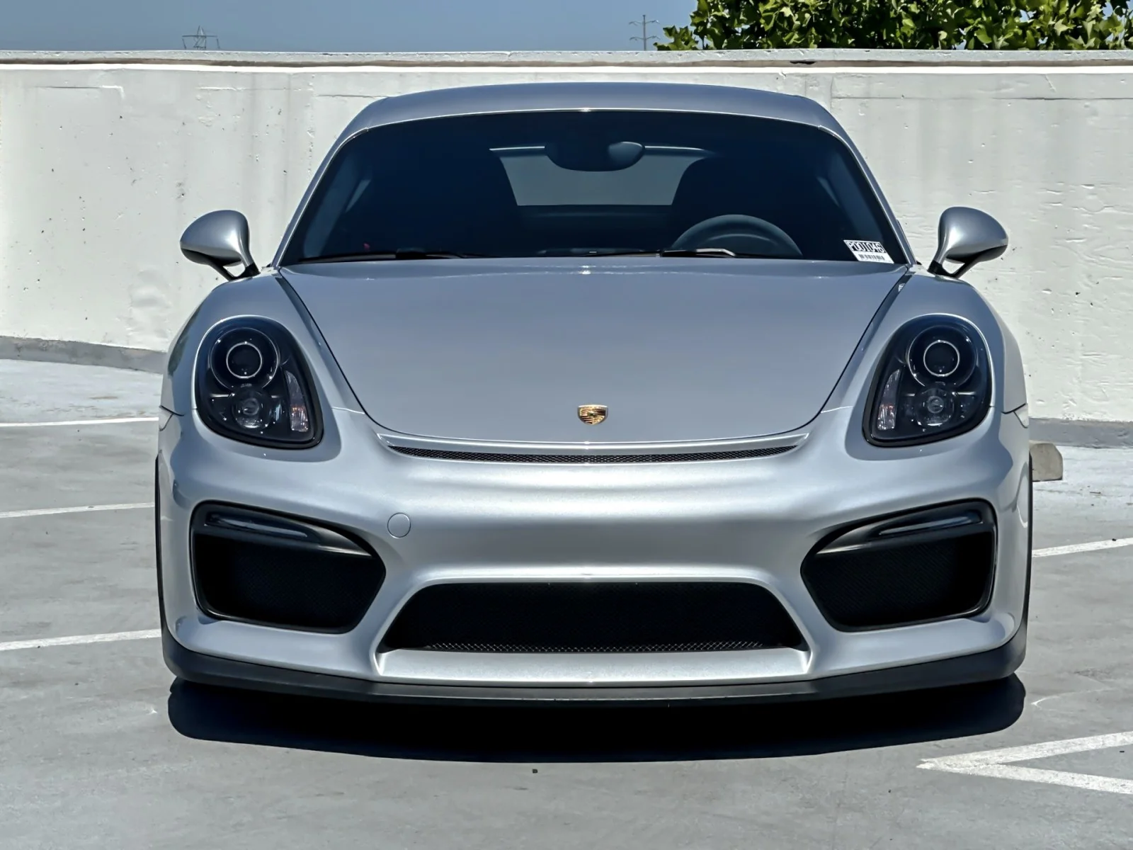 Used 2016 RHODIUM SILVER Porsche GT4 image 10
