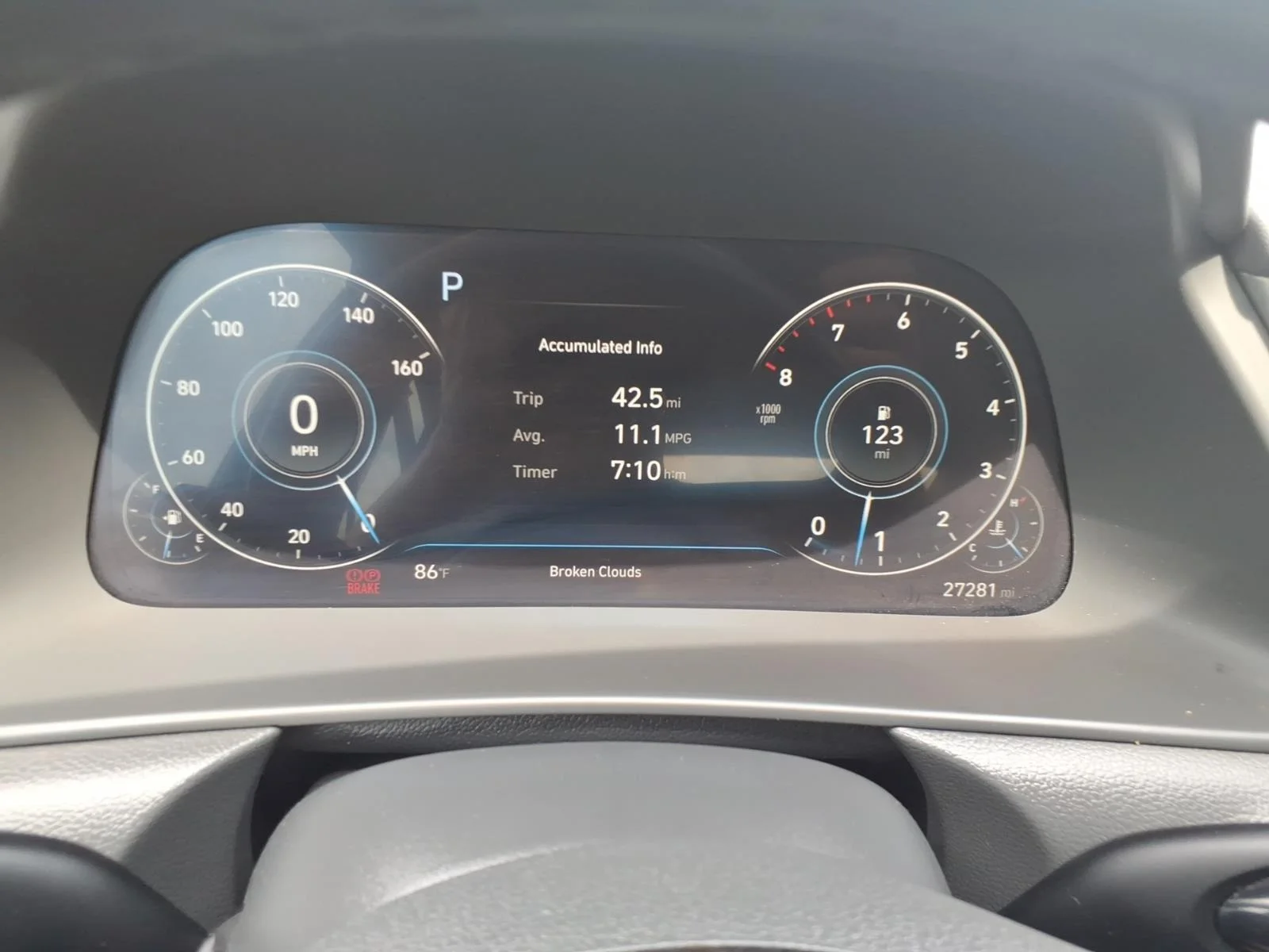 Used 2023 Portofino Gray Hyundai SEL image 13