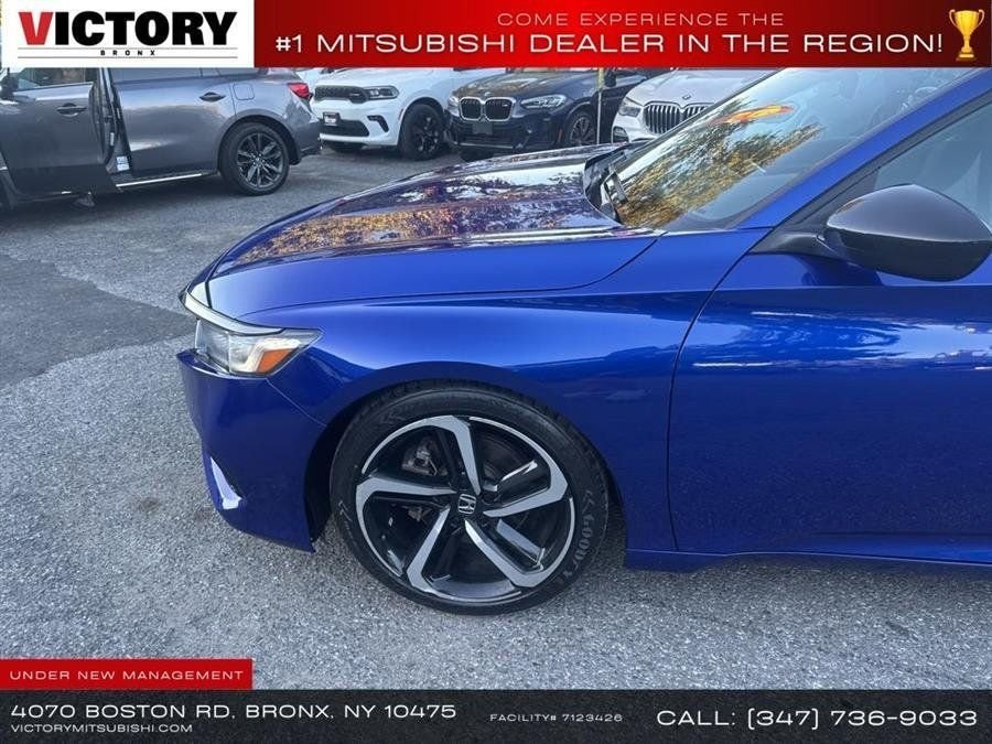 Used 2021 Blue Honda Sport Special Edition image 10