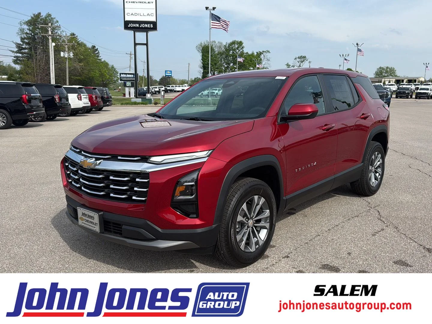 New 2026 Radiant Red Tintcoat Chevrolet LT image 1