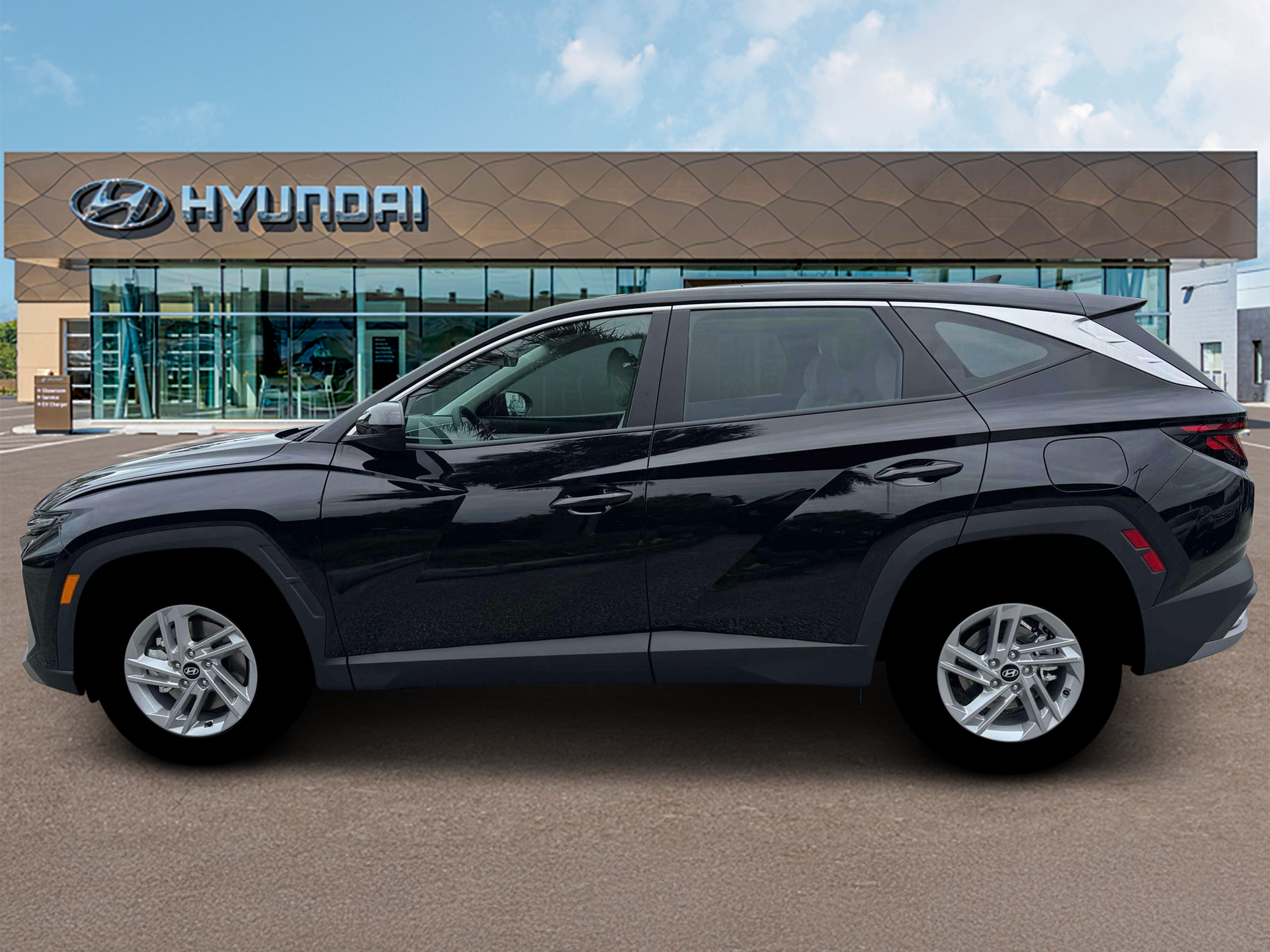 New 2026 Black Hyundai SE FWD image 3