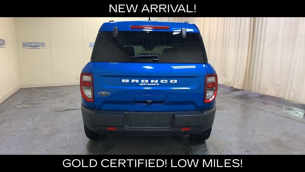Certified Used 2022 Blue Metallic Ford Big Bend image 4