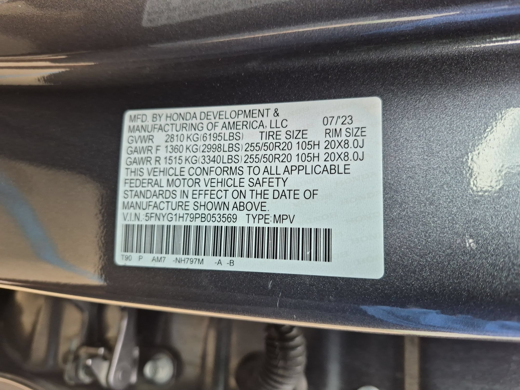 2023 Honda Pilot Touring - Photo 36