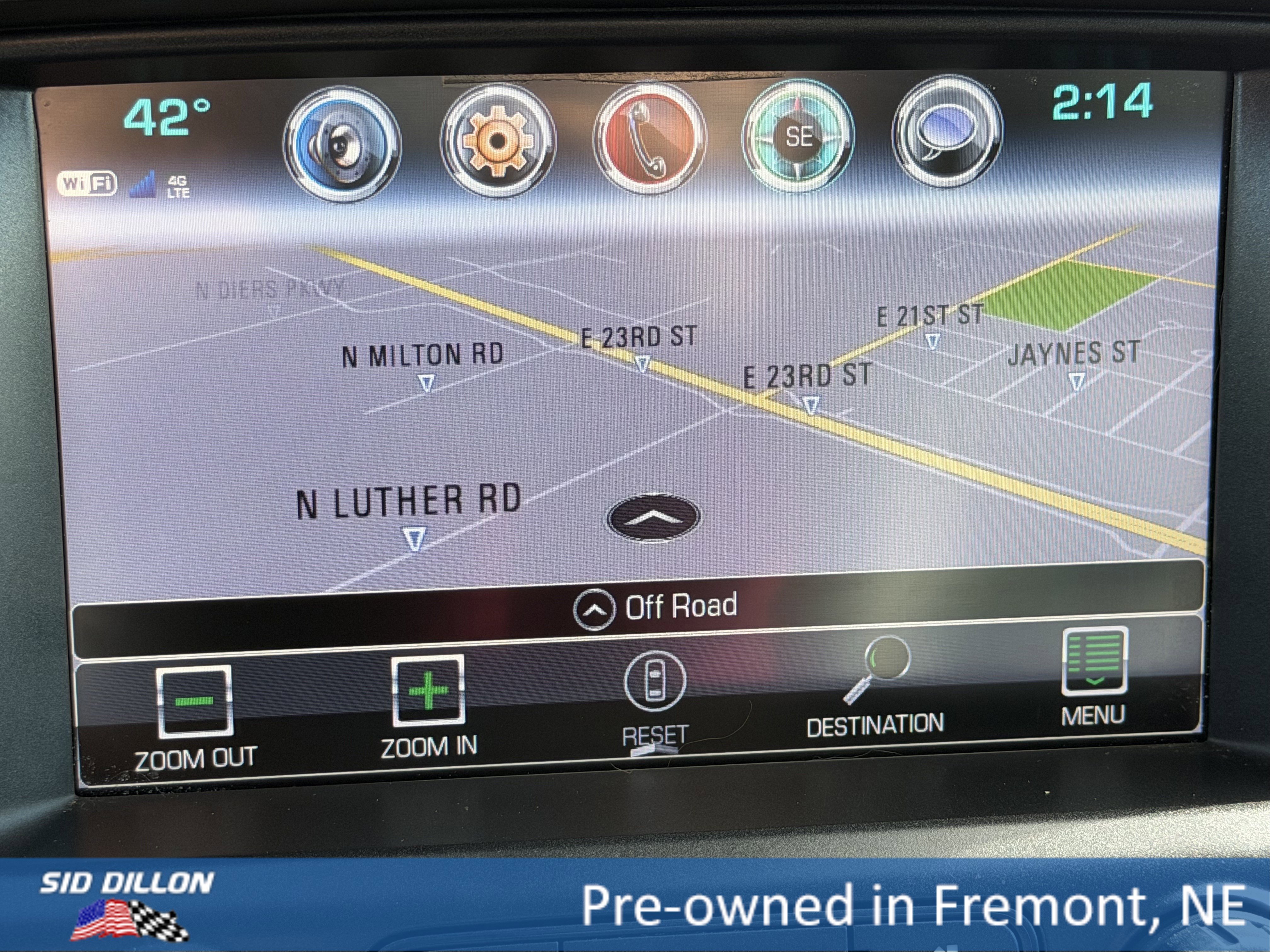 Used 2017 GMC Canyon SLT with VIN 1GTG6DEN2H1288084 for sale in Fremont, NE