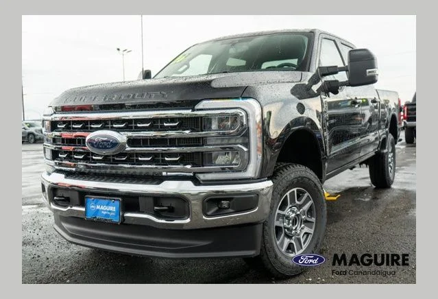 New 2026 Agate Black Metallic Ford Lariat image 1