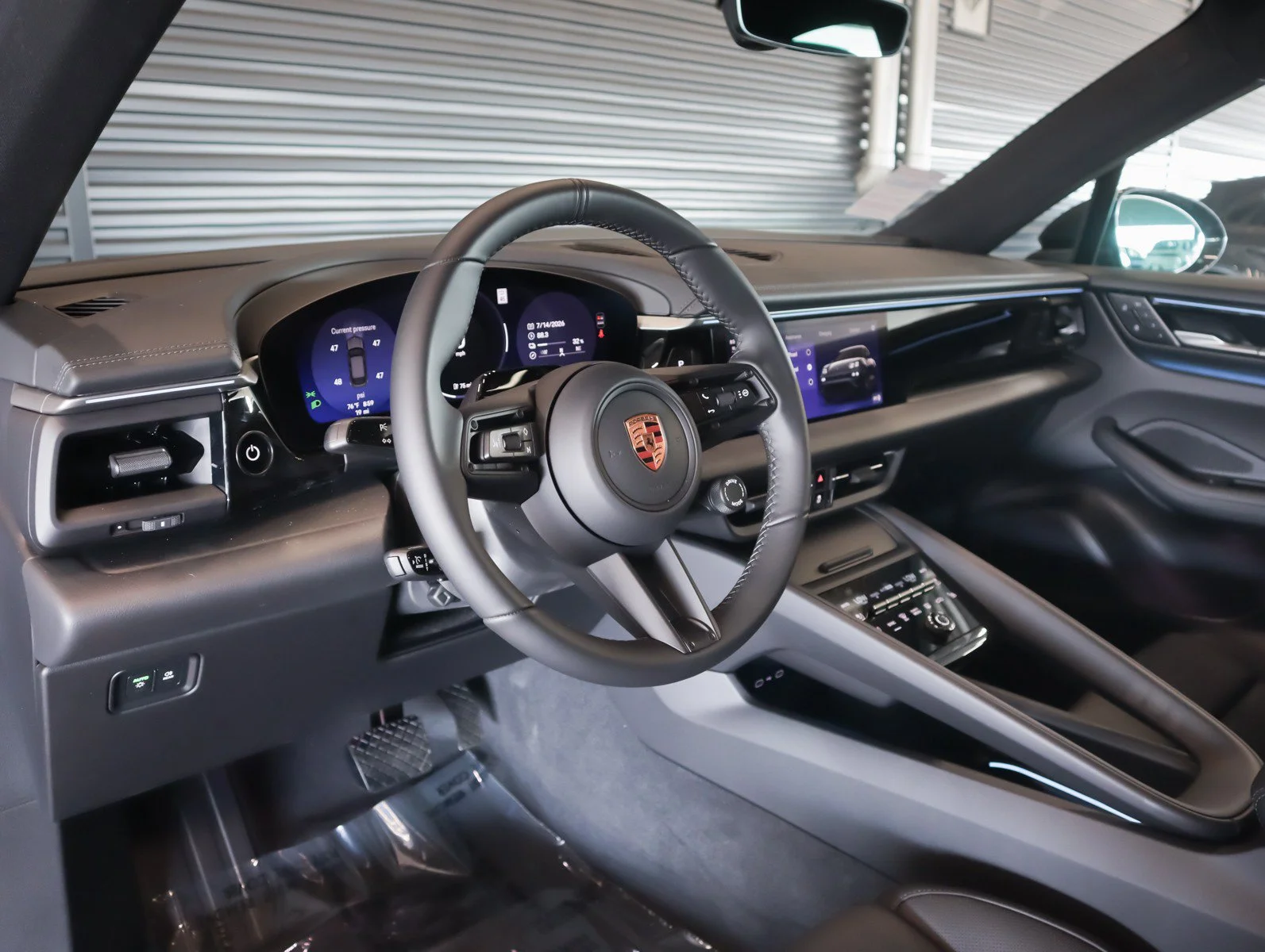 New 2026 Volcano Grey Metallic Porsche Electric image 4