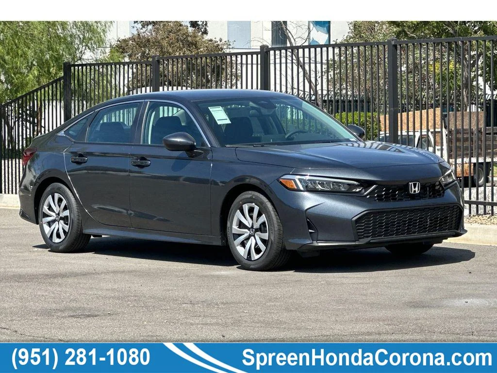New 2026 Meteorite Gray Metallic Honda LX image 1