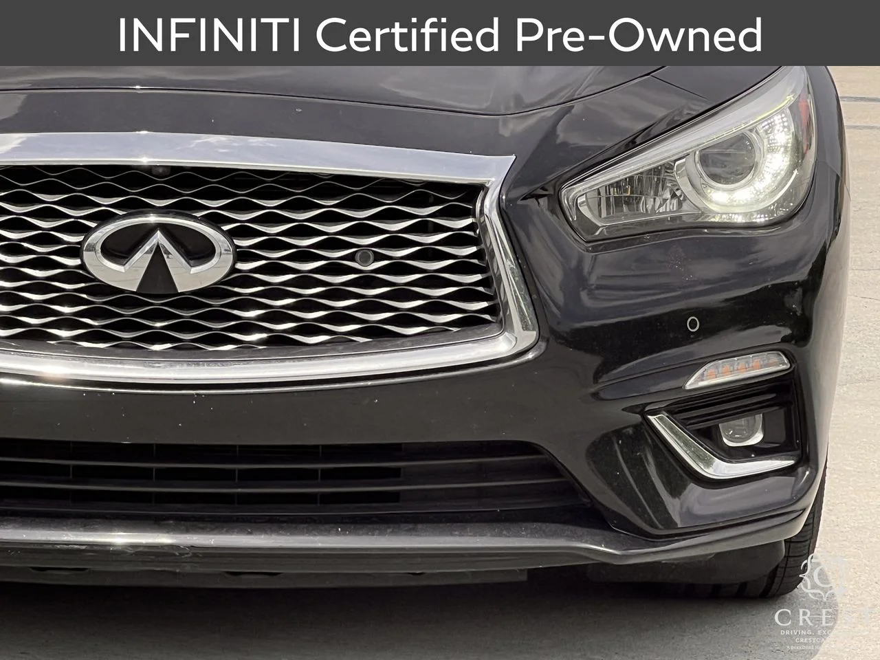 Certified Used 2023 Black Obsidian INFINITI LUXE image 9