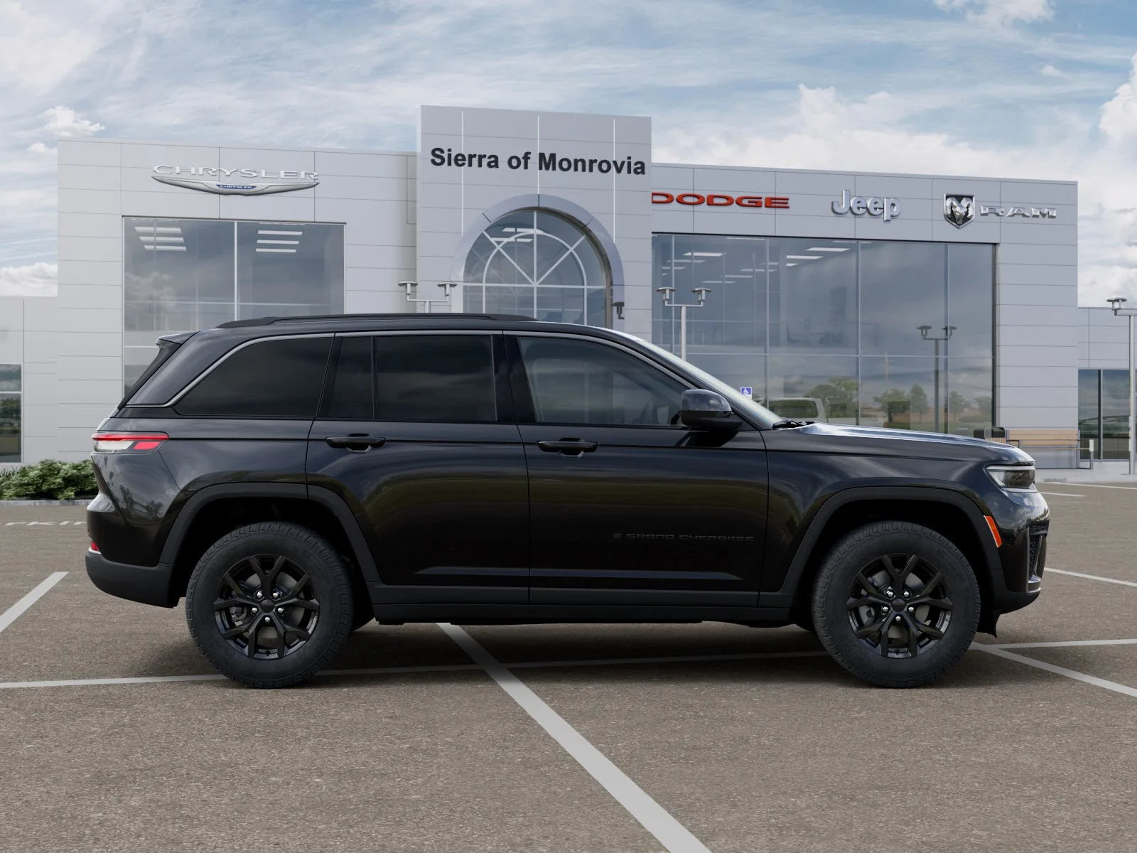 New 2026 Diamond Black Crystal Pearl-Coat Exterior Paint Jeep  image 47
