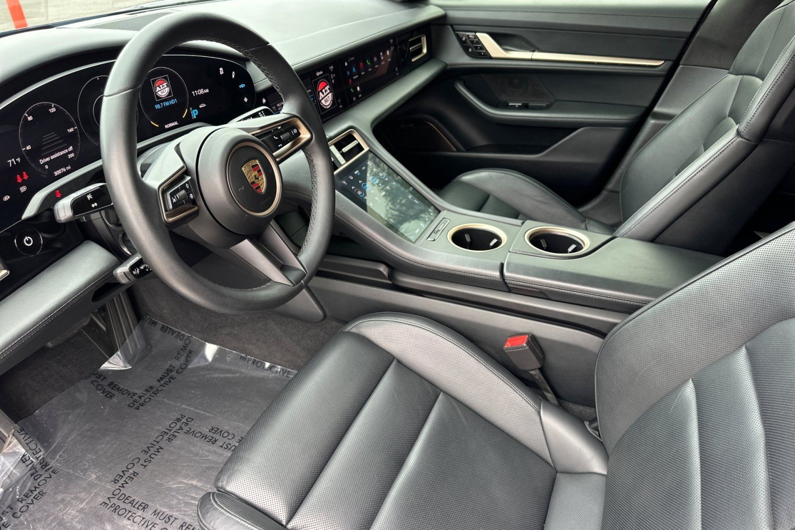 Certified Used 2021 Jet Black Metallic Porsche 4S image 4
