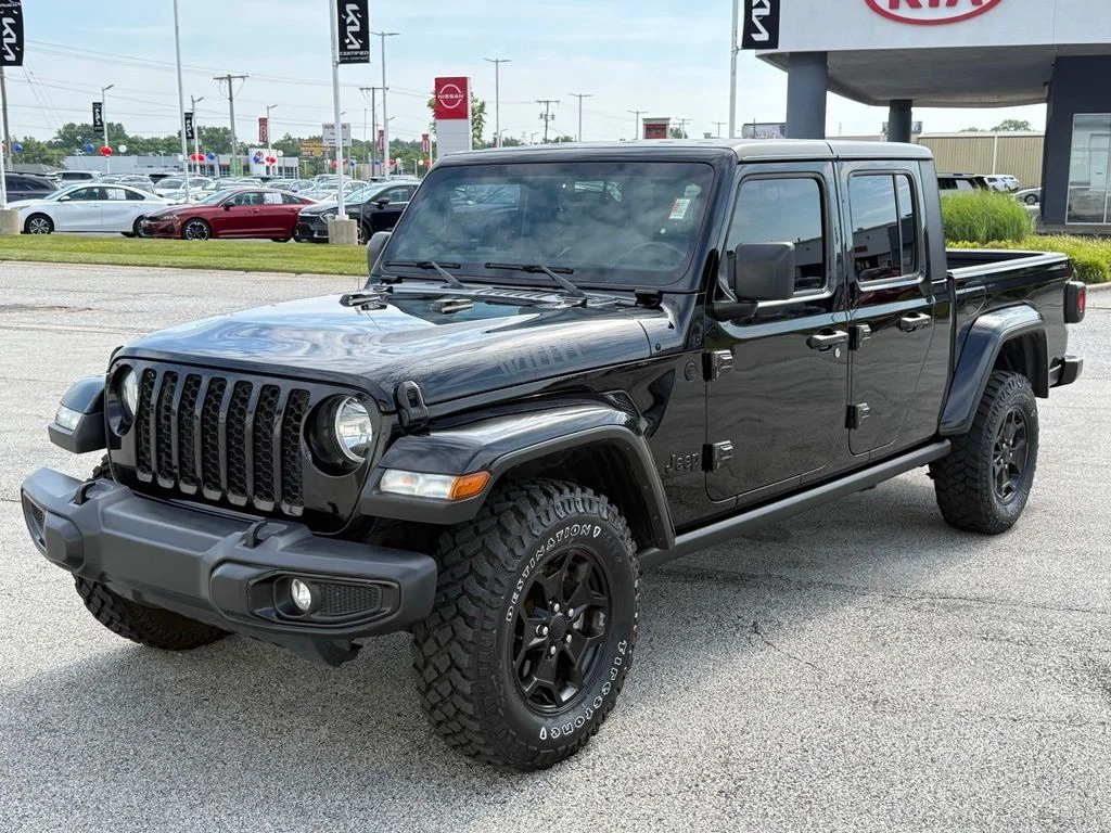 Used 2021 Black Jeep Willys image 3