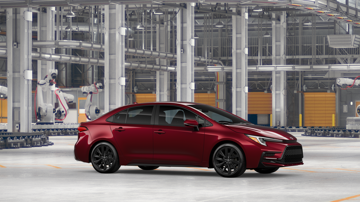 New 2026 Red Toyota SE image 13