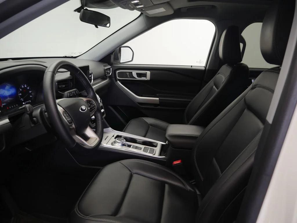 Used 2021 White Metallic Ford XLT image 17