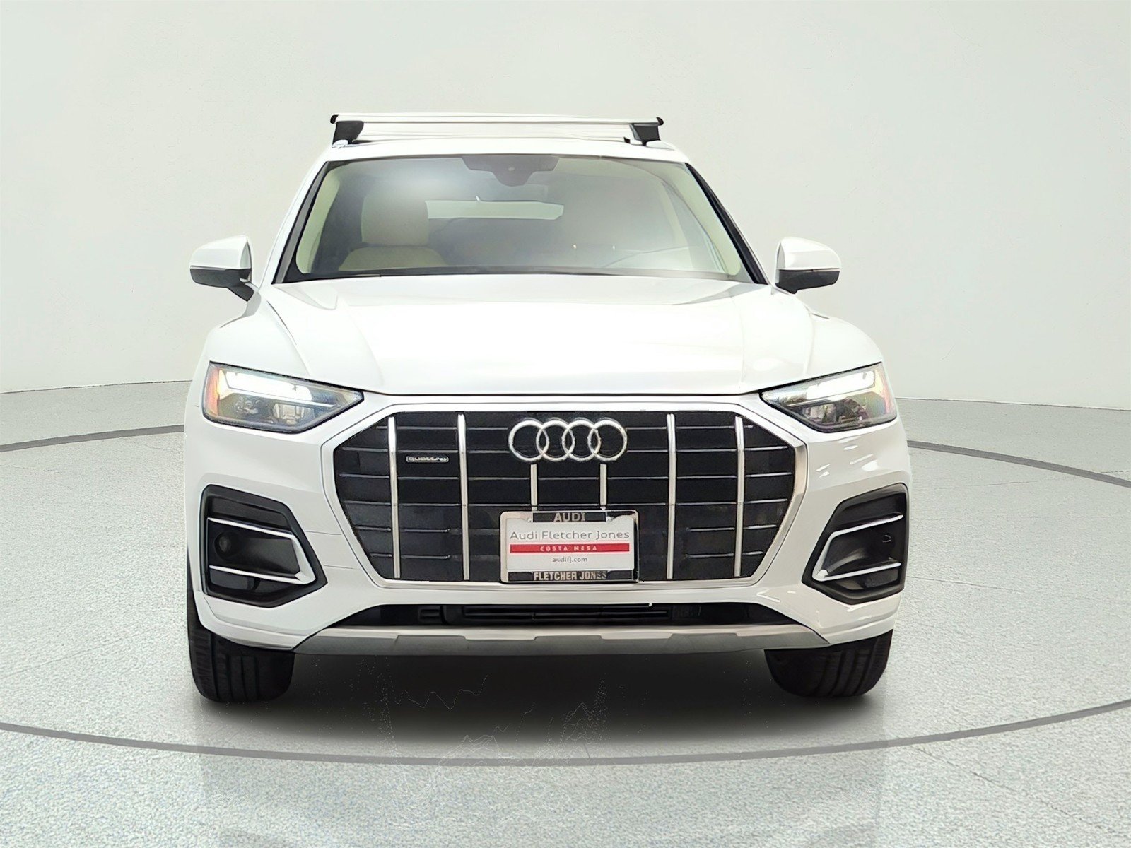 Used 2023 Glacier White Metallic Audi Premium image 2