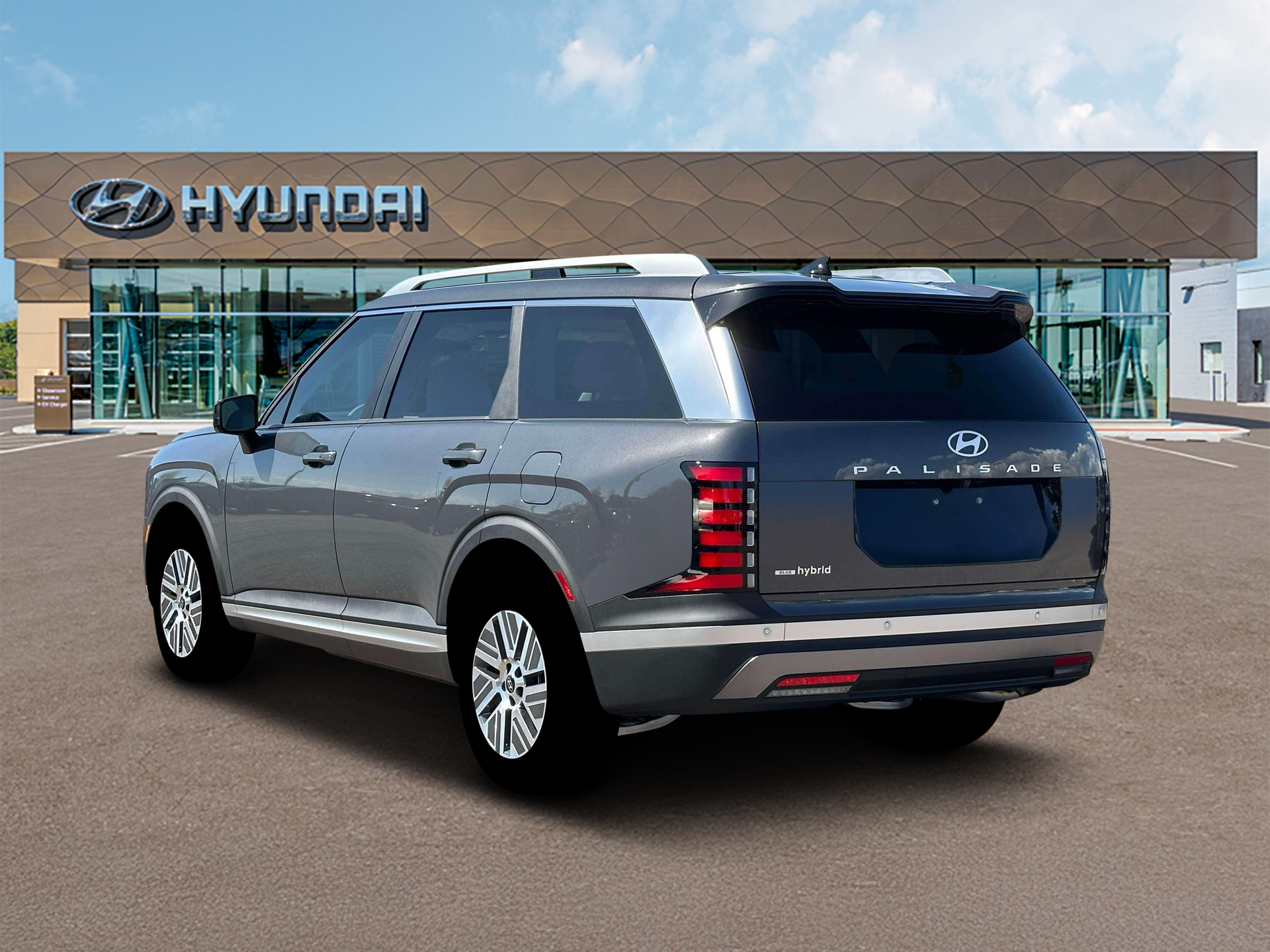 New 2026 Gray Pearl Hyundai Blue SEL image 6