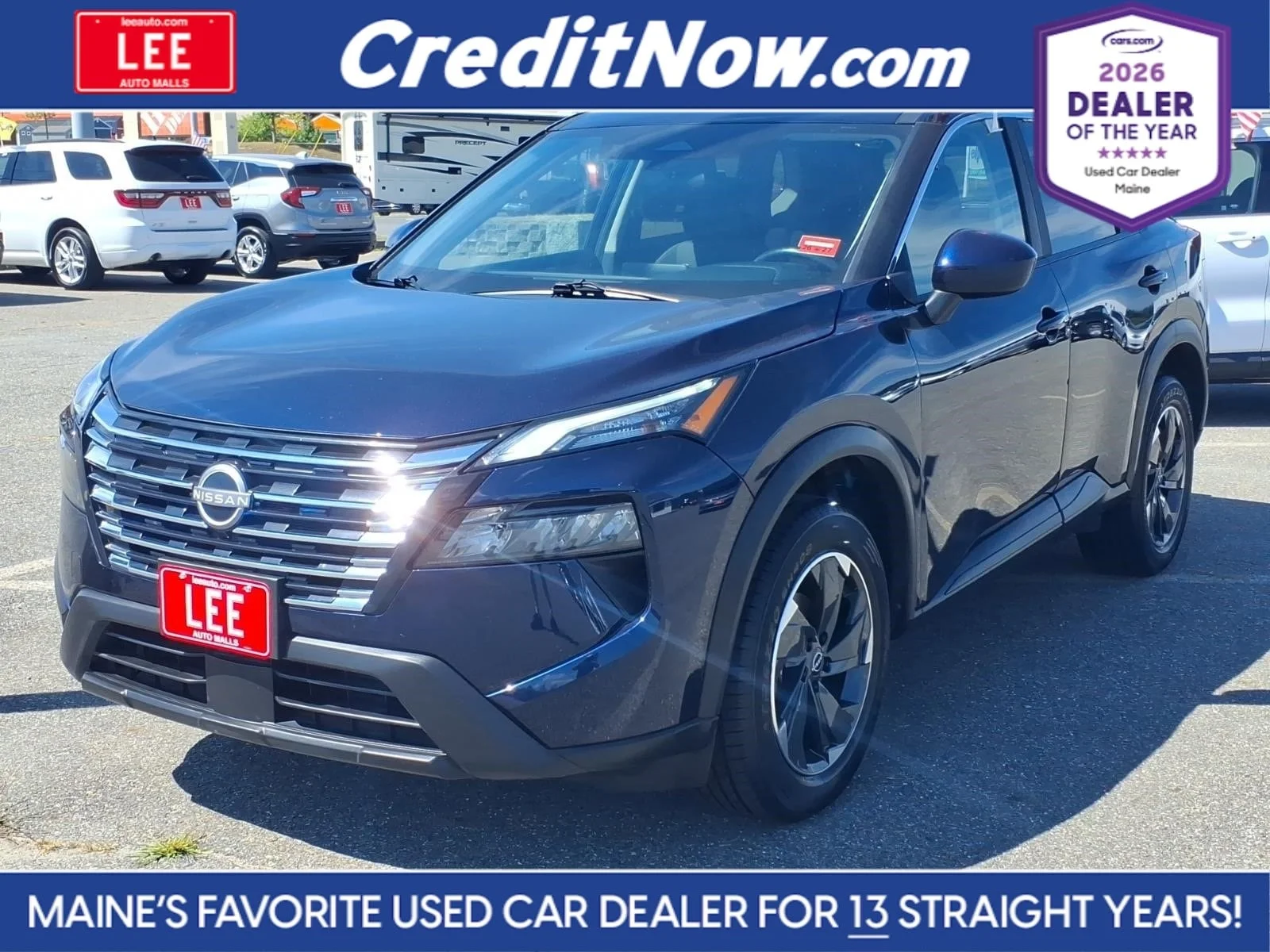 Used 2025 Deep Ocean Blue Nissan SV image 1