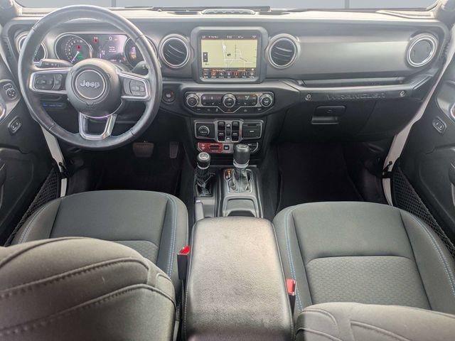 Used 2021 White Jeep Unlimited Rubicon 4xe image 15