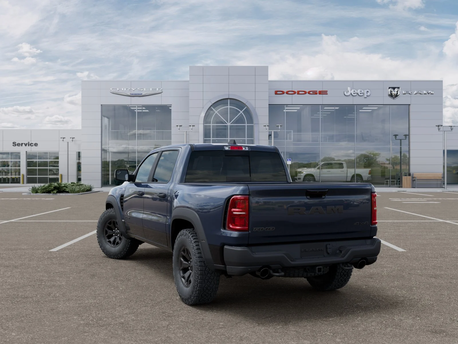New 2026 Forged Blue Metallic Exterior Paint RAM RHO image 23