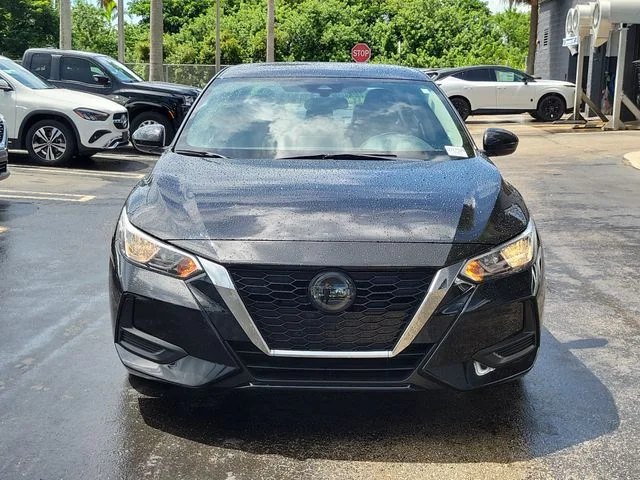 Certified 2022 Nissan Sentra SV with VIN 3N1AB8CV9NY317926 for sale in Doral, FL