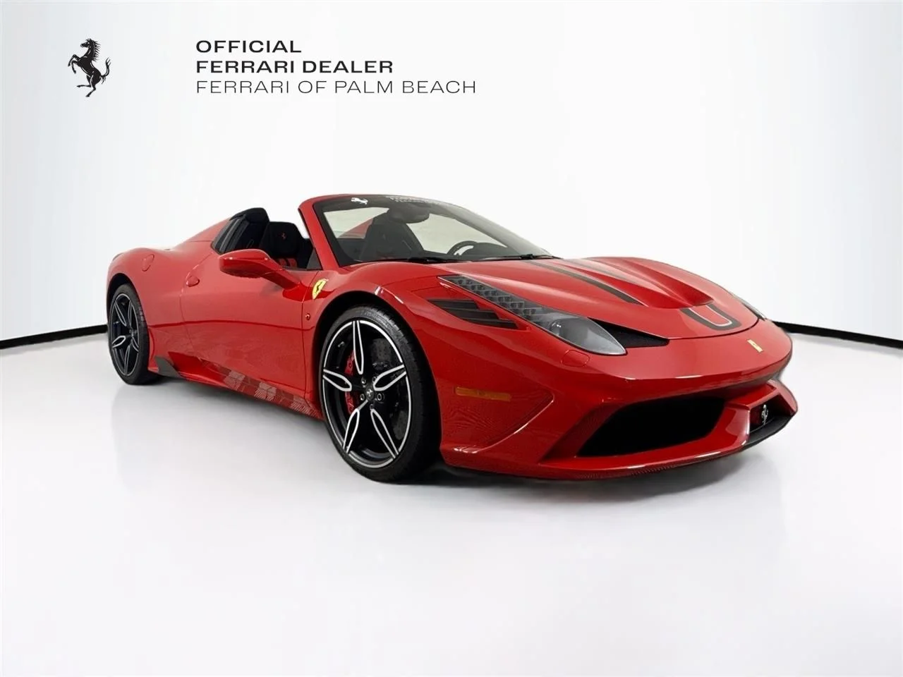 Certified Used 2015 Rosso Corsa Ferrari Base image 1