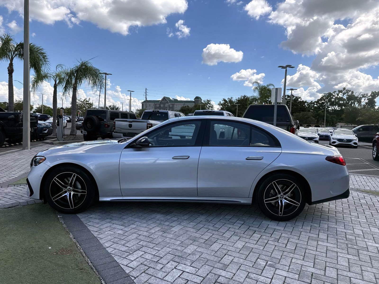 New 2027 Silver Metallic Mercedes-Benz E 350 RWD Sedan image 3