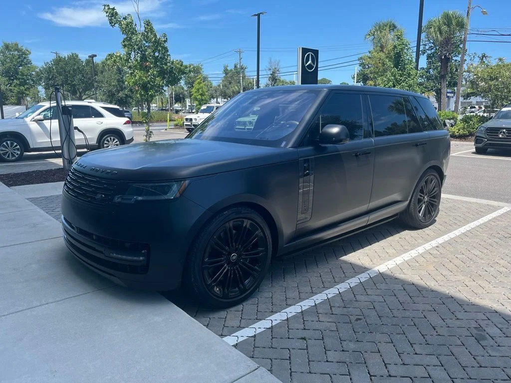 Certified Used 2023 Santorini Black Metallic Land Rover Autobiography image 1